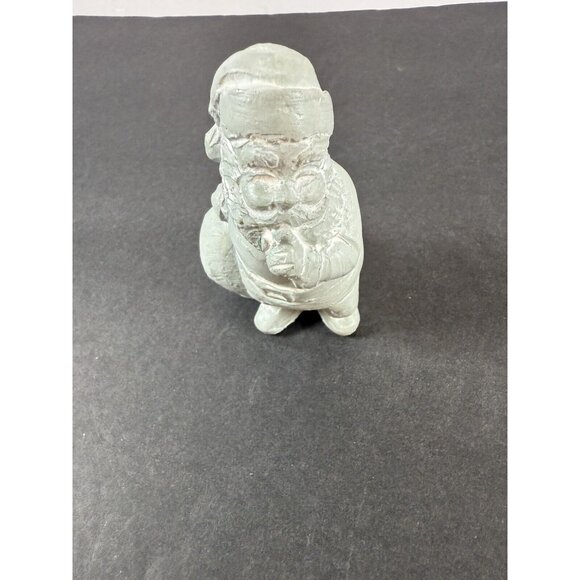 Isabel Bloom Hushing Sneaking Santa W/ Toy Sack Retired 2004 Christmas Figurine - Picture 2 of 7